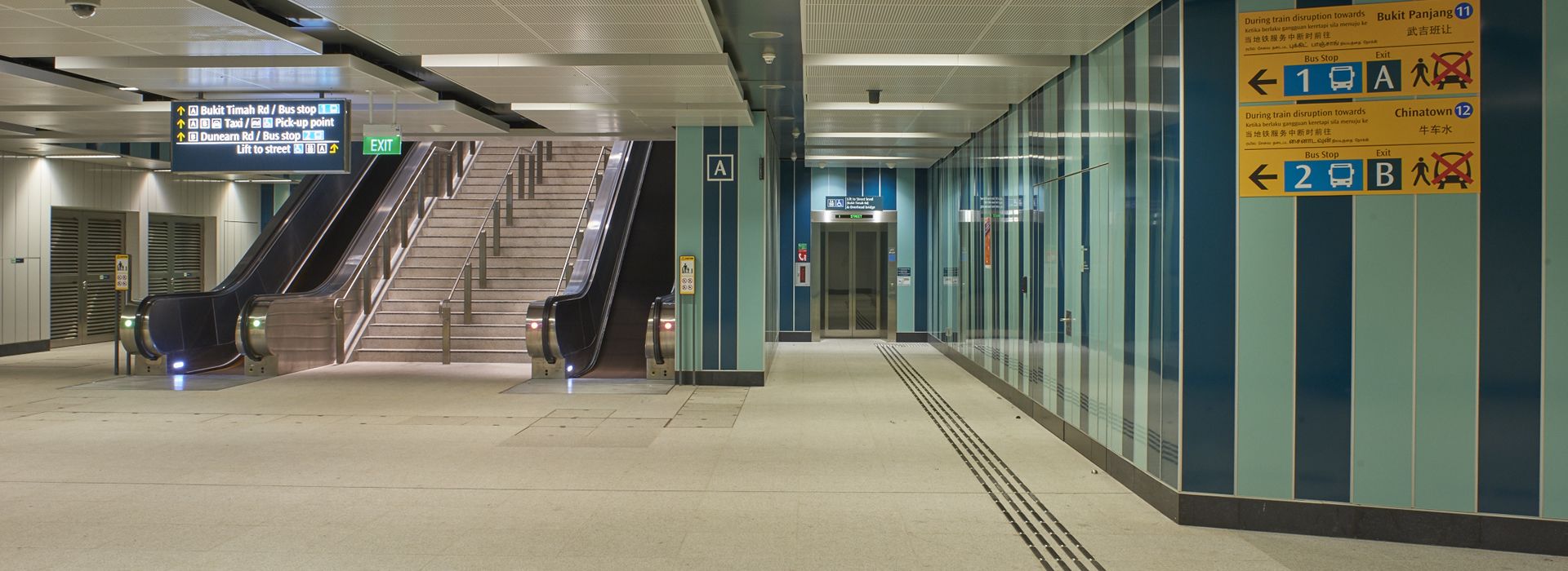 Sixth Avenue and King Albert Park Stations & Tunnels