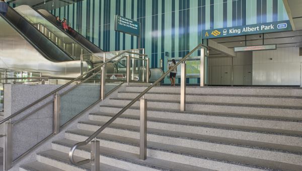 Sixth Avenue and King Albert Park Stations & Tunnels