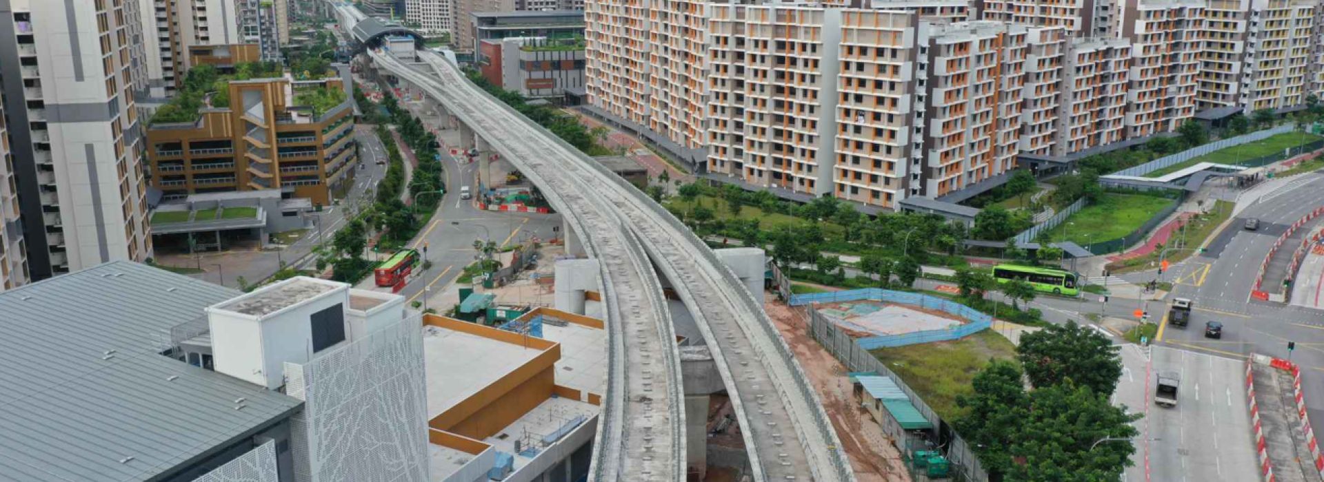 JE1, JE2 and JE3 Stations and Viaduct for Jurong Regional Line