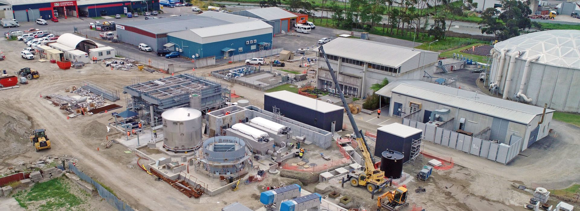 Gisborne Wastewater Treatment Plant Upgrade – Stages One & Two