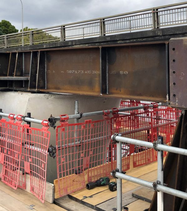 AMETI Bridge Temporary Works