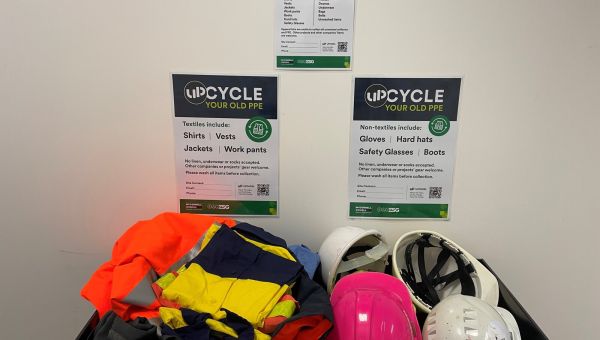 Upparel partnership - recycling our PPE