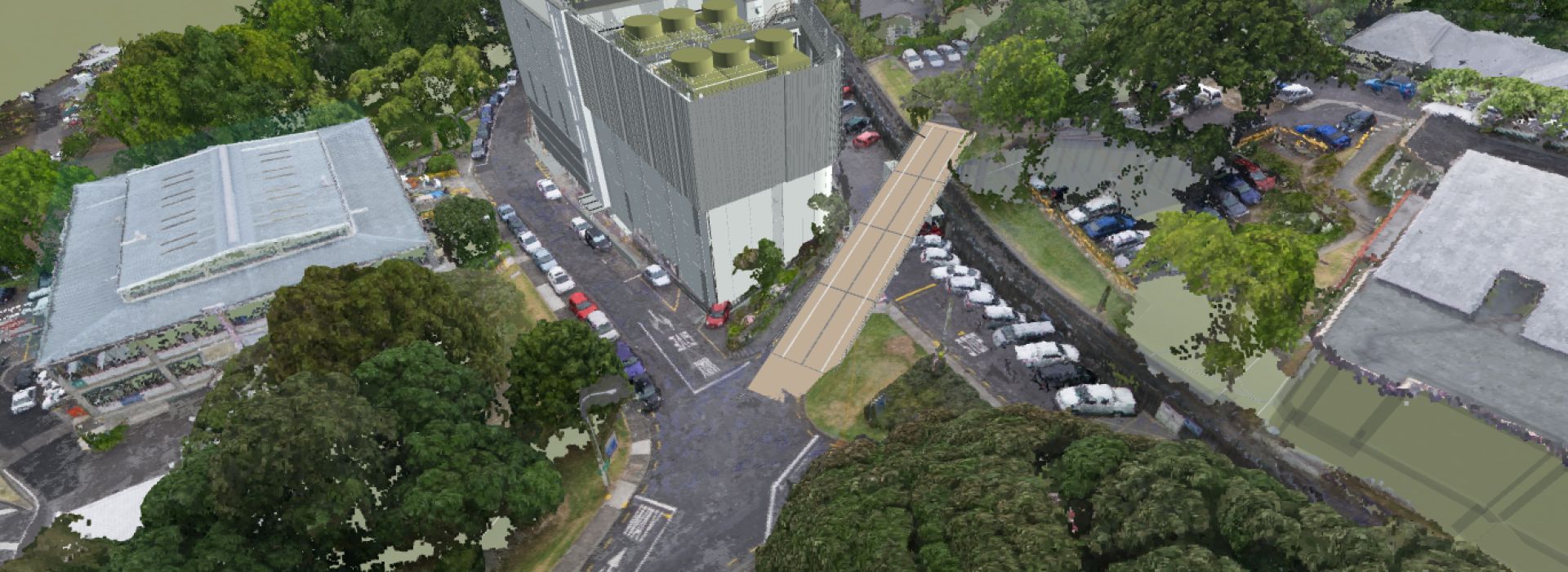 Temporary access ramp to minimise disruption