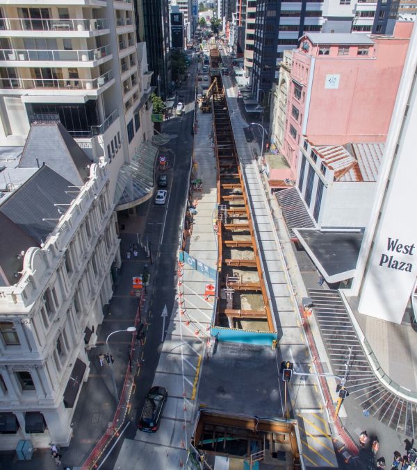City Rail Link Contract 2 - enabling works